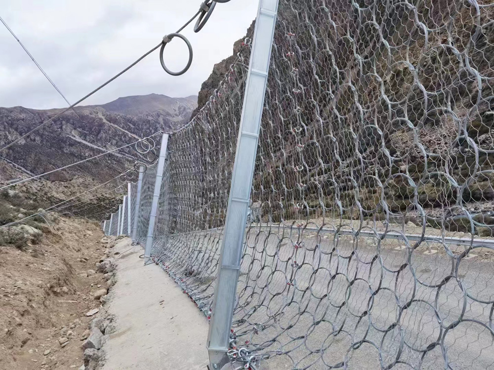 菱形被动防护网